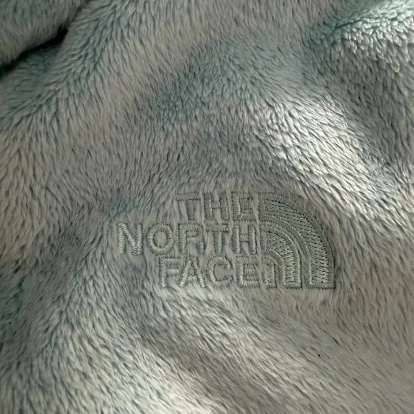 Girls North Face Triclimate Jacket Charcoal Grey- Turquoise liningL 14/16